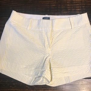 J.CREW Seersucker Shorts💛